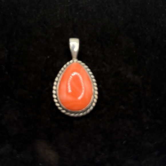 Very rare Spiny Oyster gorgeous Mexican pendant over 925 sterling silver. - Picture 1 of 2